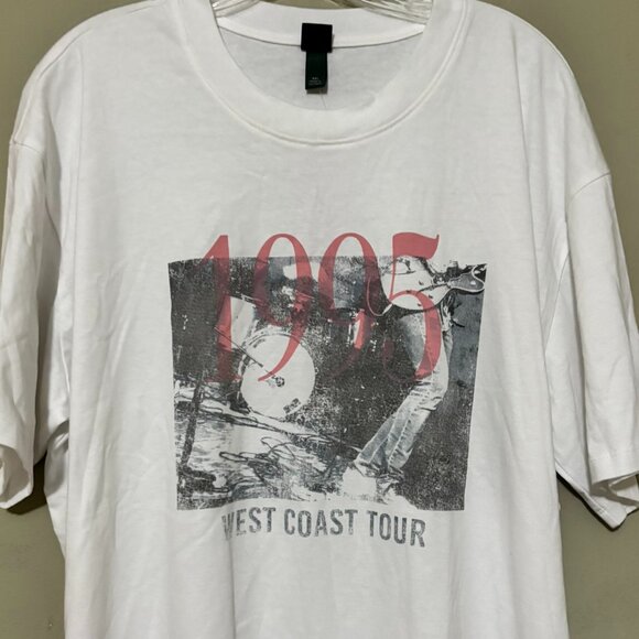 Wild Fable 1995 West Coast Tour Graphic Tee – White – Size XXL – NWT - Picture 3 of 4